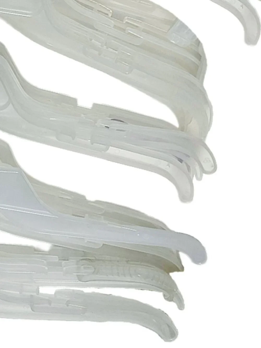 65 Adult Retail Hangers Lot Shirt Pants Clip Closet Organization